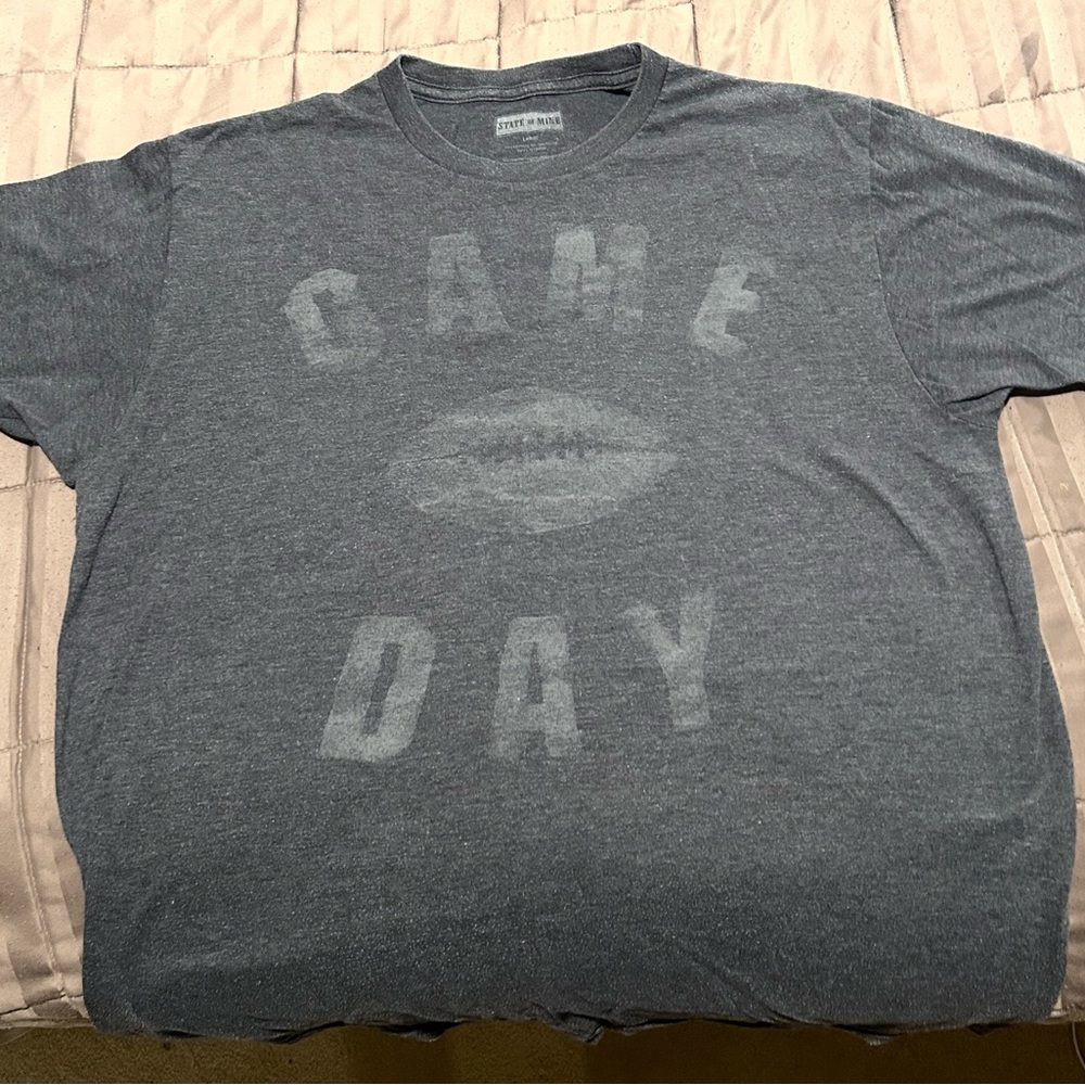 Men's Gray Short Sleeve Tee